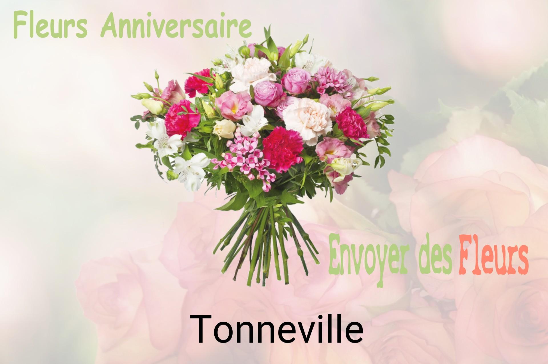 Bouquet de fleurs d’anniversaire livré à Tonneville