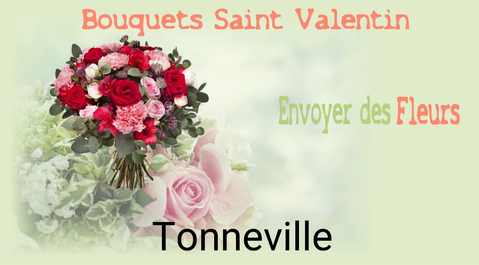 Roses de Saint-Valentin livrées à Tonneville